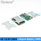 Turmera 4S 12.8V 280A Balance Lifepo4 Battery BMS Balance Protected Board for 3.2V 100Ah 200Ah 280Ah 320Ah Lifepo4 Batteries Use