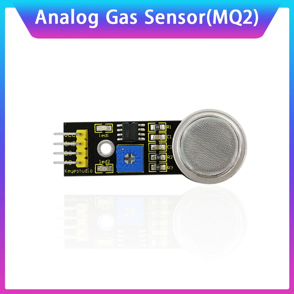 Keyestudio MQ Series Sensor Gas Sensor MQ-2 MQ-3  MQ-5 MQ-135  MQ-6 MQ-8  MQ-7 Module  for Arduino Sensor DIY Electronic Projec