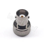 1pcs Radio Frequency Adapter BNC (Q9) Female to SMA Male Adapter BNC/SMA-KJ Disc Nickel Plated