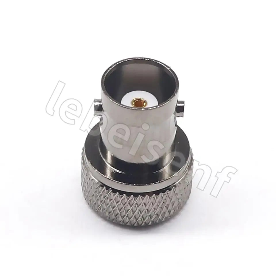 1pcs Radio Frequency Adapter BNC (Q9) Female to SMA Male Adapter BNC/SMA-KJ Disc Nickel Plated