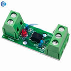 1 Channel Way Optocoupler Isolation Module PC817 EL817 3V-5V 12V 24V Photoelectric Isolator Rail Holder PLC Drive Motor Board