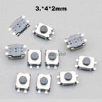Cltgxdd 10PCS Car Remote Control Touch Switches Push Button Tact Switches for Hyundai, Nissan, Honda, VW, Toyota, Kia, Peugeot