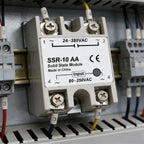 1pcs Solid State Relay Single Phase Non-contact SSR DC To DC AC To AC DC To AC 24-380VAC 10A 25A 40A 50A 60A 80A 100A