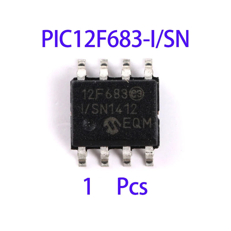 1~100Pcs Brand New Original PIC12F683-I/SN SOP 8 Surface Mount 8 Bit Microcontroller MCU Integrated Circuit Electronic Chip