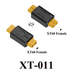 XT60 to EC5 Type C Adapter DC 5.5X2.5 5.5X2.1 7.4X5.0 7.9X5.0mm to XT60 Connector Model Airplane Battery Charger Plug Converter