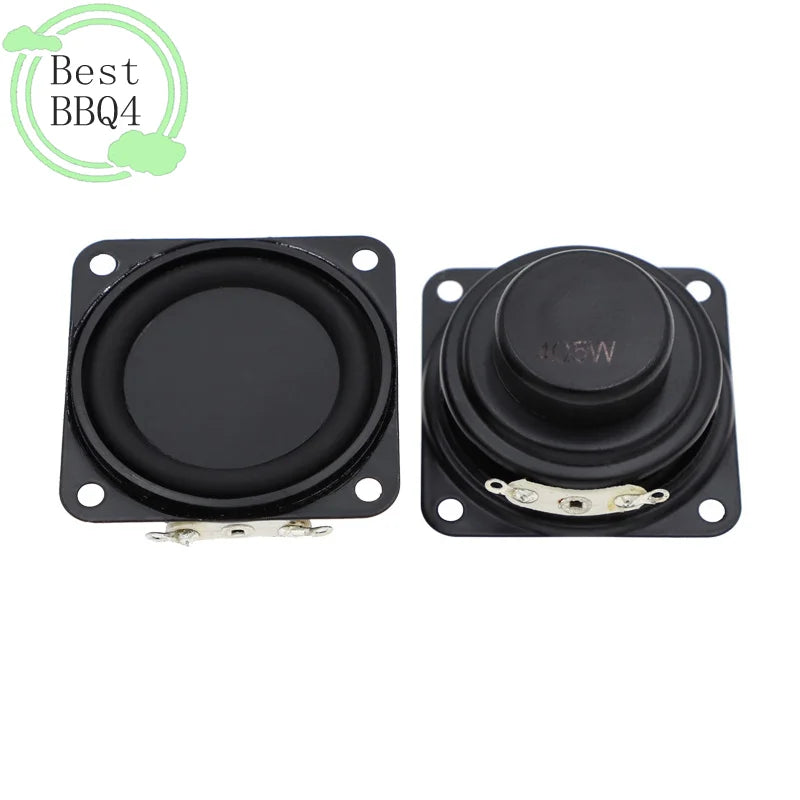 (BBQ4)1PC Full Range Audio Speaker 40MM 4 Ohm 5W HiFi Stereo Loudspeaker Bluetooth Speaker