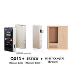 FiiO QX13 HIFI Portable Headphone Amplifier AMP Hi-res Desk TOP-grade Decoder USB DAC ES9027PRO DSD512 PCM768K 900WM