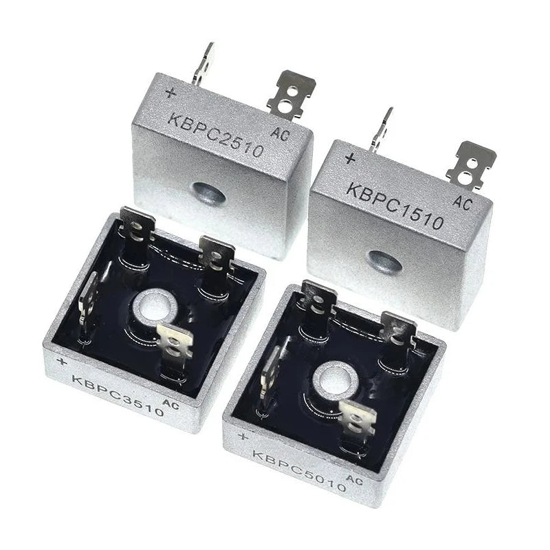 1pcs KBPC1510 KBPC2510 KBPC3510 KBPC5010 Diode Bridge Rectifier 15A 25A 35A 50A 1000V
