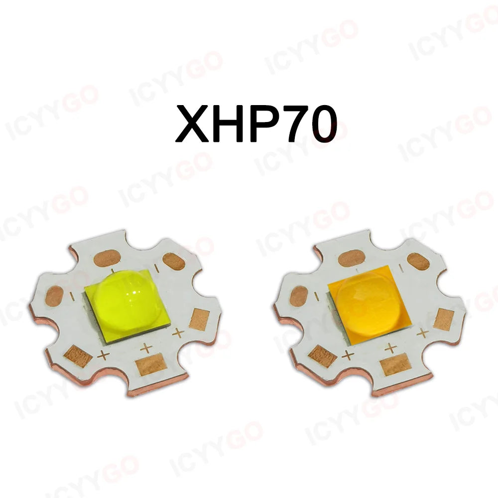 20W 40W High Power LED 5050 7070 Bead Diode 3V 6V 12V With Cable Suitable For Flashlight Parts Bicycle Car Headlight Accessories