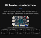 Youyeetoo X1 SBC Intel 11th Gen Jasper Lake N5105 Development Board X86 Computer Windows 10/11 Pro Ubuntu OS Support WiFi 6,NFC