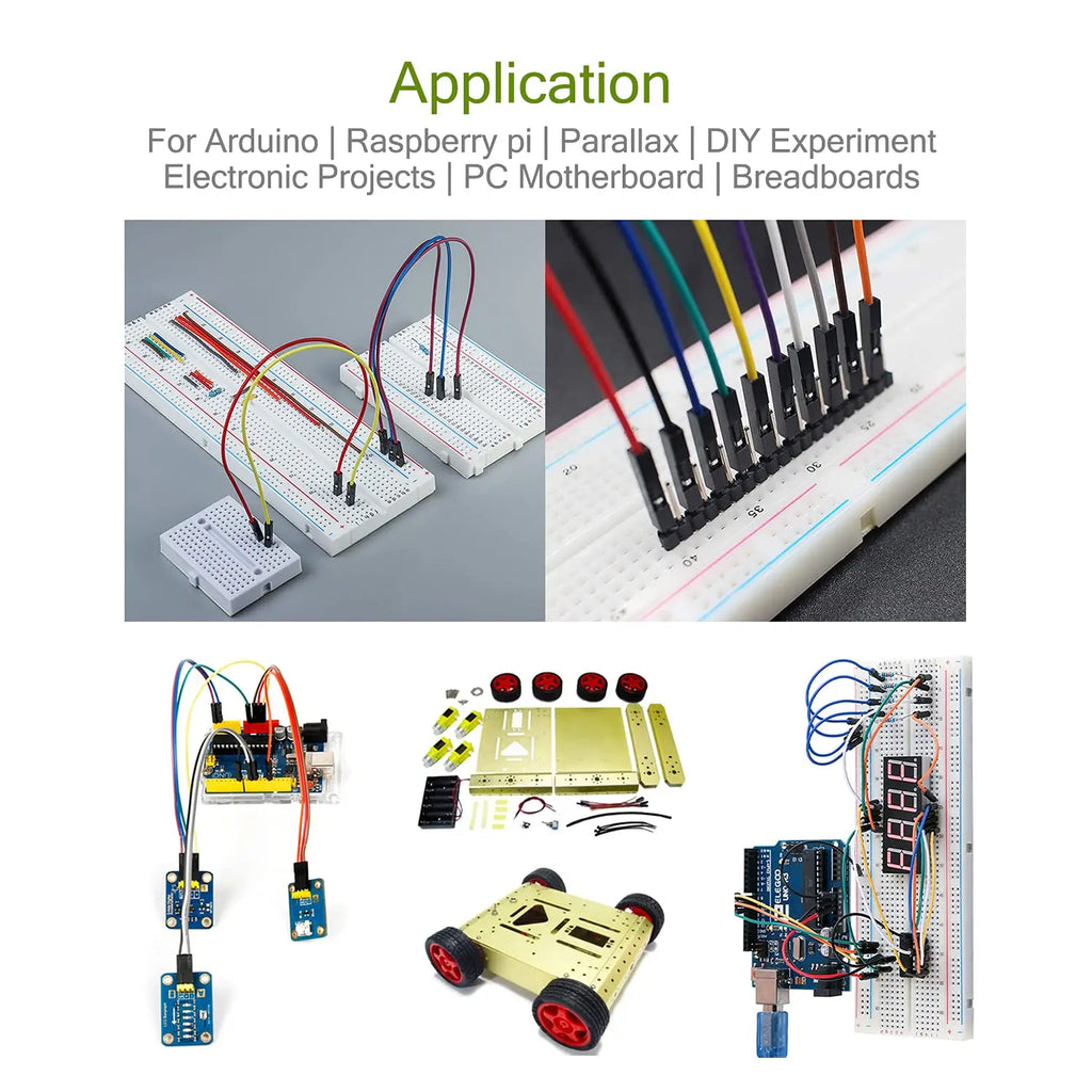 DuPont Wire Breadboard Jumper Cable Wire Male to Male Female to Female Male to Female Ribbon Cable for Arduino DIY 20cm