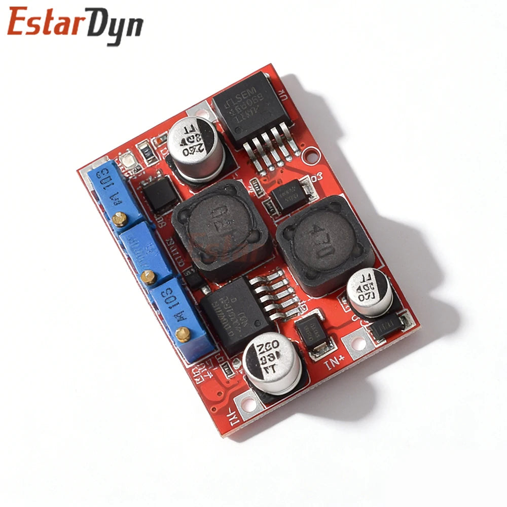 LM2596 LM2577 DC Auto Boost Buck Converter 4-35V to 1-25V 5V 12V 19V 24V 4A Step up / down voltage Regulator CC CV Charging