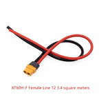 RC Battery Charger 18 AWG 16AWG 12AWG 10AWG XT60 XT90 EC5 Plug Male Female Extension Cable Wire Connector 10CM/20CM/30CM