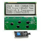 20x4 2004 Big Large Size Character  Lcd Display I2C IIC Blue White Green Size 146x62.5mm 5v LC2042 WH2004L AC204B  SBS02004A0