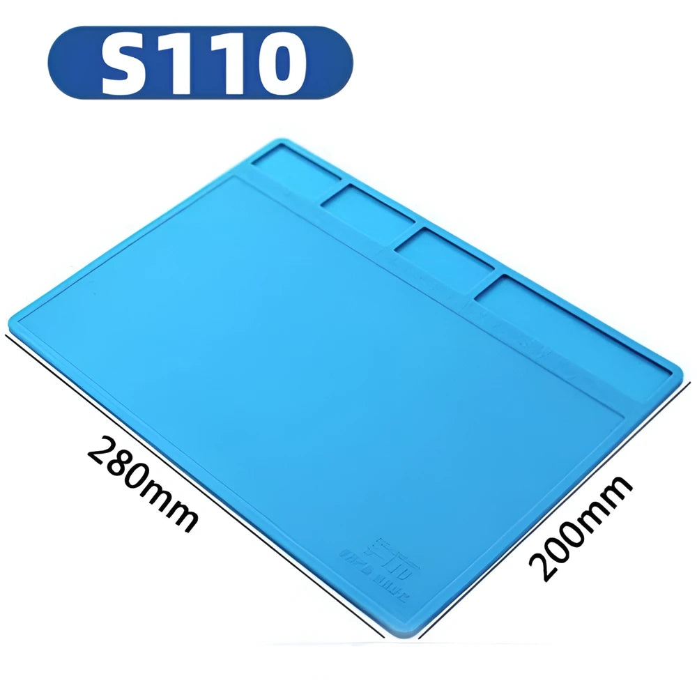 ESD Heat Insulation Soldering Mat Computer Phone Repair Tool Kit Working Silicone Repair Pad Heatresistant Maintenance Tool Kit