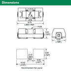 10pcs LF 1808 Fuse Fast Blow SMD 125V 451 62mA 125mA 0.25A 0.5A 0.75A 1A 1.5A 2A 2.5A 3A 3.15A 3.5A 4A 5A 6.3A 7A 8A 10A 12A 15A