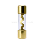5PCS 10*38MM Gold Plated Glass AGU Fuse Fuses Pack Car Audio Amp Amplifier 10A 15A 20A 25A 30A 40A 50A 60A 70A 80A 100A Car Fuse