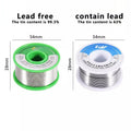 Solder wire high-purity rosin-containing tin wire lead-free tin wire with low temperature and environmental protection.