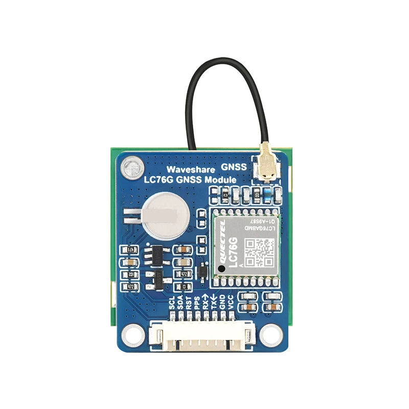 Raspberry Pi 5/4B GPS Module - LC76G GNSS BeiDou Positioning with UART/I2C Interface