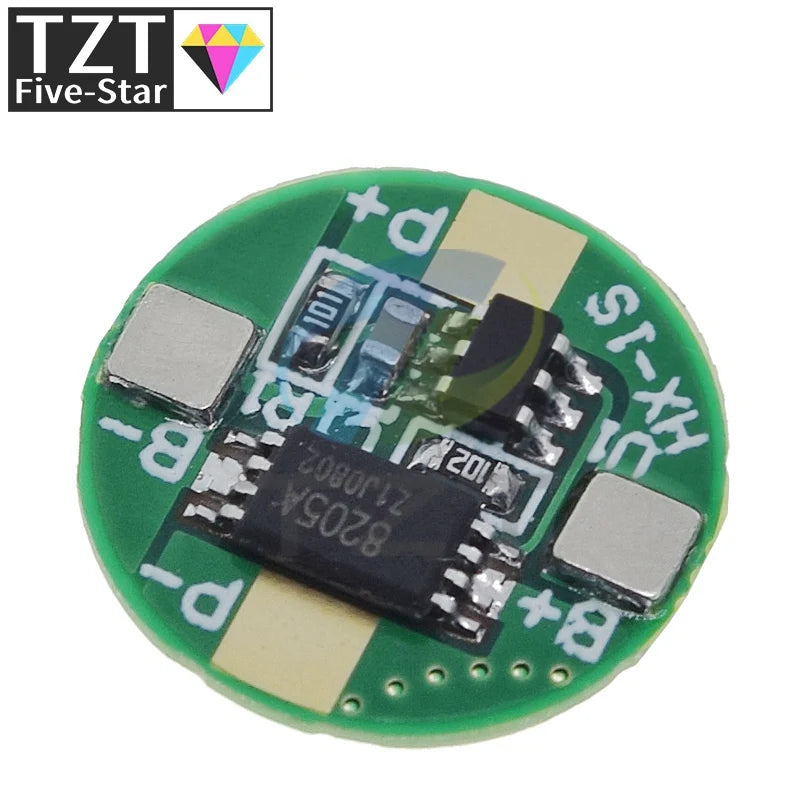 1/5/10PCS 1S 3.7V 2.5A 14500 Lithium Lipo Cell Battery Charger Board Li-ion Battery Charging PCB BMS Protection Module