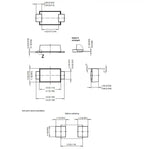 50PCS SMD TVS Diode SMF17A SMF17CA SMF18A SMF18CA SMF20A SMF20CA SMF22A SMF22CA SMF24A SMF24CA SOD-123FL