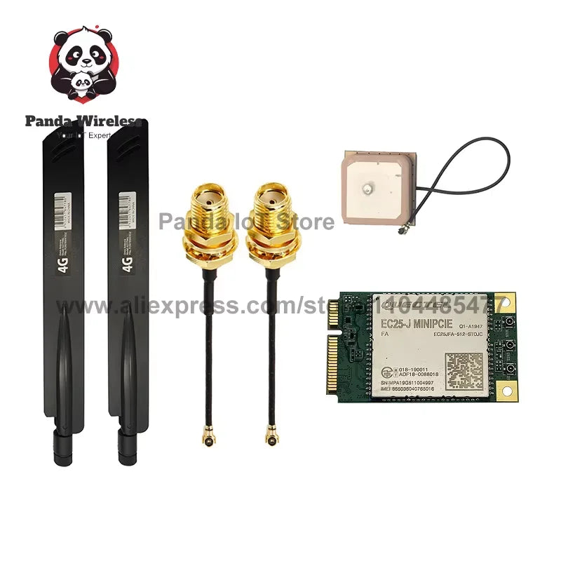 Quectel Mini PCIE Wireless Module EC25 Series Cat 4 Module LTE EC25-J With GNSS 100% New Original High-Speed IoT Connectivity
