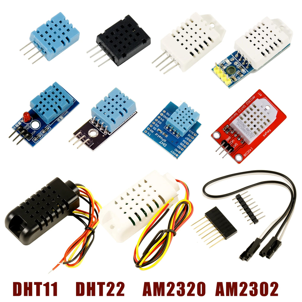Digital Temperature Humidity Sensor Module Board + PCB For Arduino Ultra-low Power High Precision DHT11 DHT22 AM23