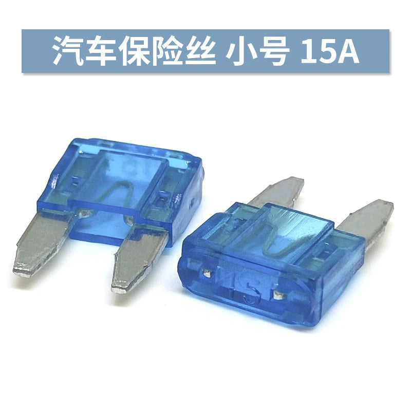 100-10 Pcs,miniature M2 Small Medium Car Fuses Automotive Blade Type Fuse 1a 2a 3a 5a 7.5a 10a 15a 20a 25a 30a 35a 40a 50a