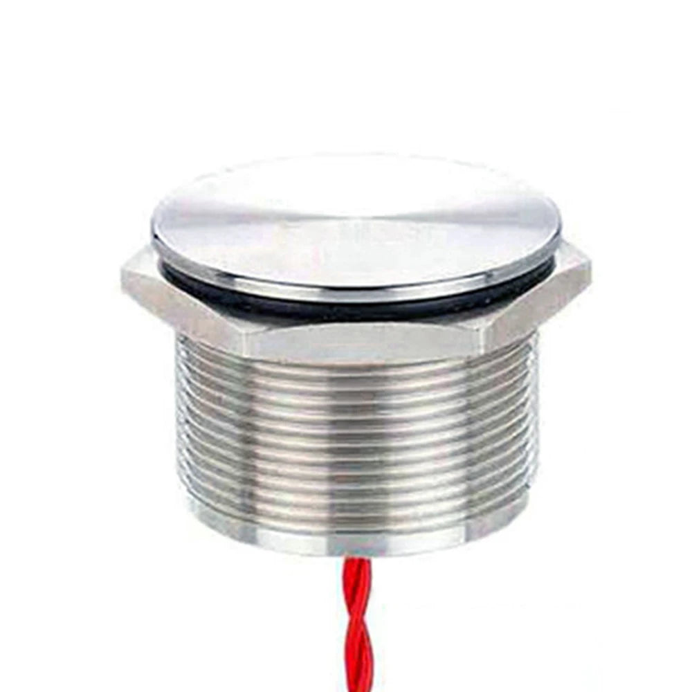 12/16/19/22/25/30MM IP68 Waterproof Stainless Steel  Momentary Push Button Switch Metal Piezo Touch Switch