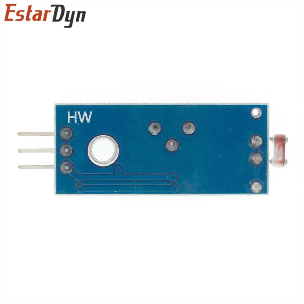 Estardyn 3.3V-5V Photoresistor Light Sensor Module 3Pin LDR Detector for Robot Light Following DIY & Smart Lighting