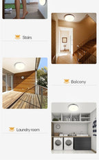 Led Ceiling Lamp With Motion Sensor 110-220V Human Infrared Smart Room Lamp 20W 40W Ceil Lamps For Entrance Balcony Corridor