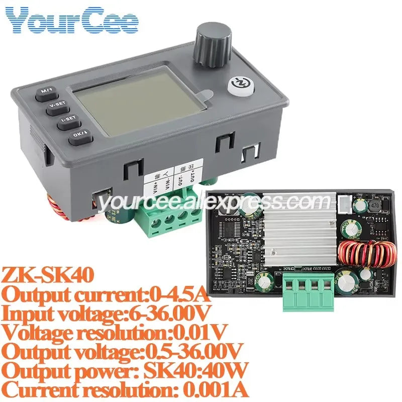 SK150 SK120 SK60 SK150S Buck Boost Converter 150W 120W 60W CNC CC CV MPPT Power DC Adjustable Regulated Solar Charging Module