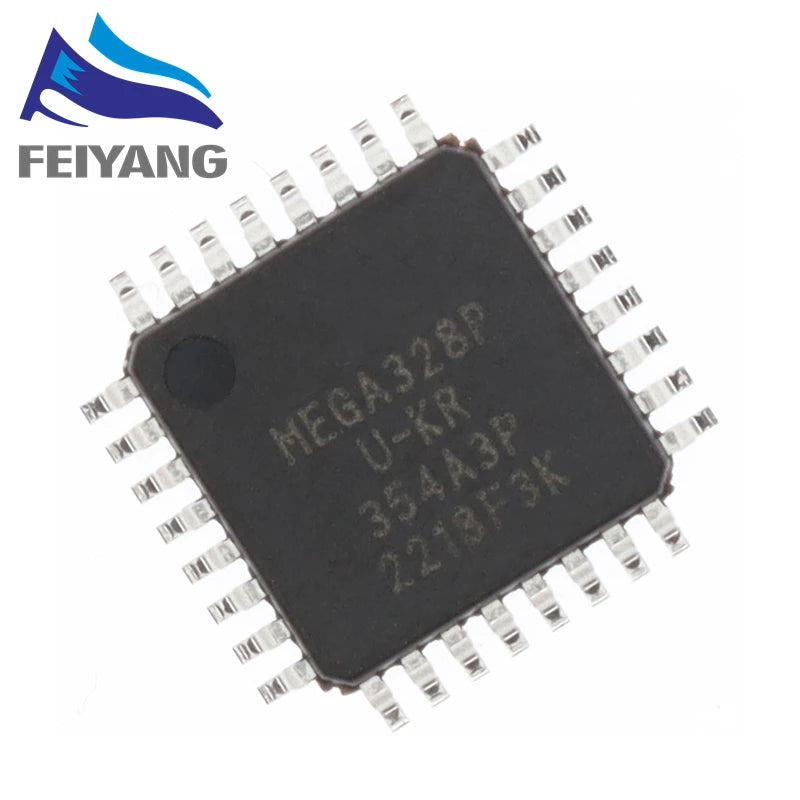 10pcs ATMEGA328P-AU ATMEGA328P ATMEGA328 8-bit microcontroller AVR 32 k flash memory QFP-32