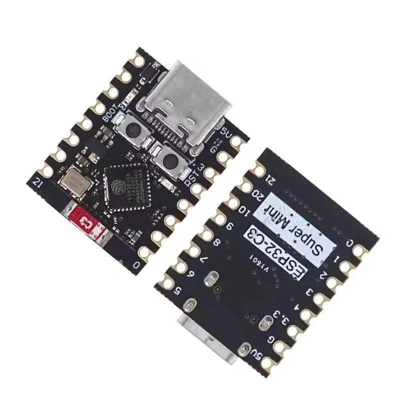 ESP32-C3 Mini Development Board RISC-V WiFi Bluetooth 5.0 IoT Module Compatible with UNO R3 Nano NODEMCU Headers Unsoldered