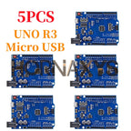 1-5Set/ UNO R3 Official Box ATMEGA16U2 / UNO+WiFi R3 MEGA328P Chip CH340G For Arduino UNO R3 Development Board WeMos ESP8266
