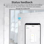 Zigbee Door Window Sensor Door Open Closed Burglar Magnetic Detector Works With Alexa Google Home Automation Z2M Home Assistant