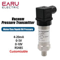 RS485  4-20mA 0-5V 0-10V Output -1-400Bar G1/4 Vacuum Pressure Transmitter Transducer Sensor Controller 0.5% FS High Precision