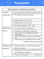 Sipeed Maix high sensitivity I2S interface single microphone module low noise With development board