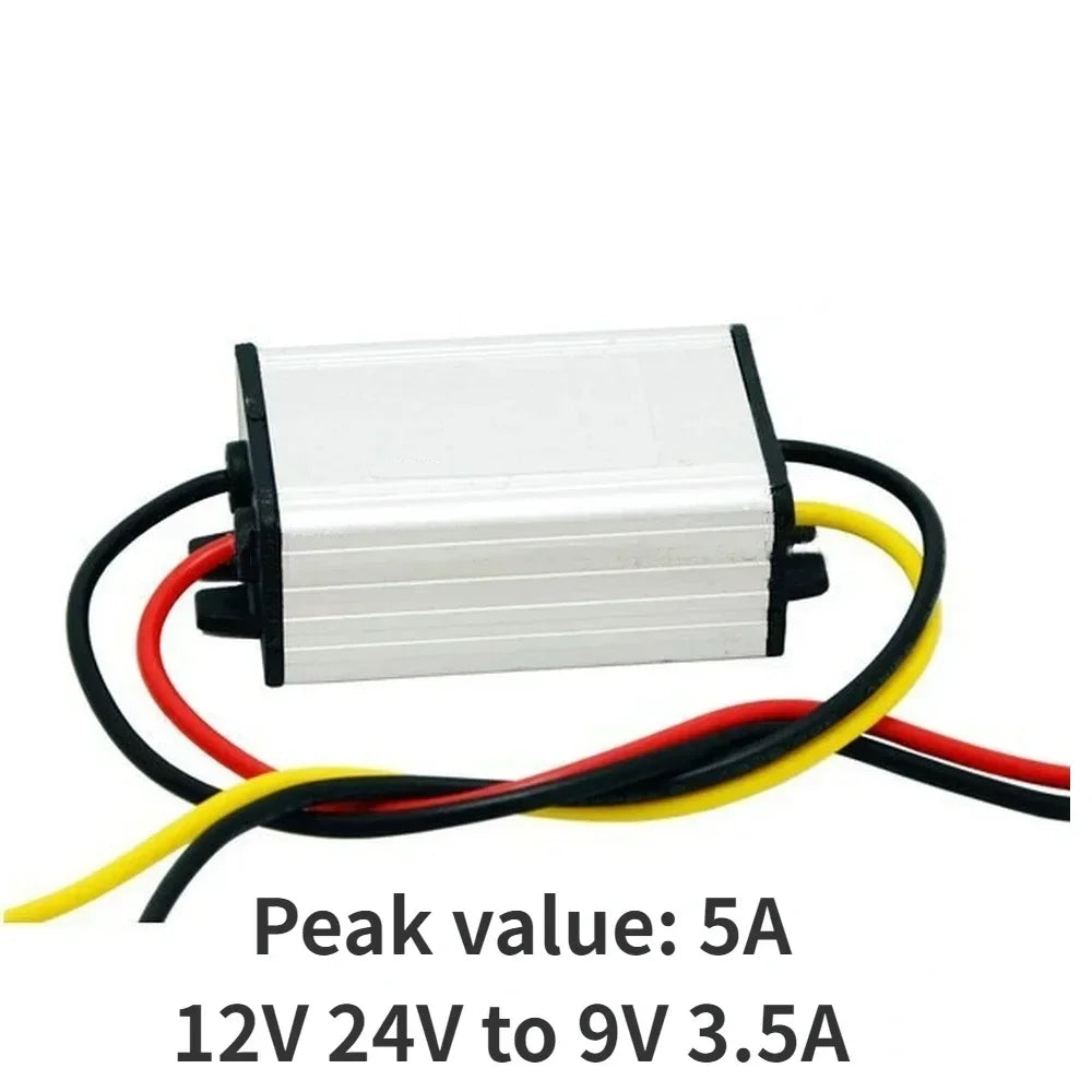 12V24V to 9V 7.5V 6V 5V 4.2V 3.7V 3V 3.3V 5A 12V to 9V 24V to 9V Transformer Step-Down Module DC Power Converter CE RoHS