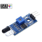 GREATZT 1/5PCS IR Infrared Obstacle Avoidance Sensor Module 3-Pin Reflective Photoelectric for Arduino Smart Car Robot