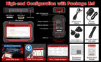 LAUNCH X431 CRP919E BT Car Diagnostic Tools CAN FD DOIP ALL Systems ECU Coding Bi-directional 35 Resets DBScar VII Auto Scanner