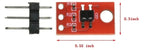 1-10pcs QRE1113 IR LED Infrared Reflection Sensor Module Capacitor Discharge Circuit Breaker Board DC 3.3 -5V