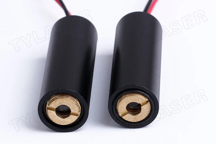 D10X30mm Adjustable Focus 520nm Green 1mW  5mW 10mW 30mW 50mW Dot Laser Diode Module Industrial Grade ACC Driver TYLASERS