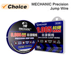 MECHANIC FX105 Ultrafine Insulated Jump Wire for Mobile Phone Motherboard CPU PCB FPC Fast Tinning No Resistance Repair Fly Line