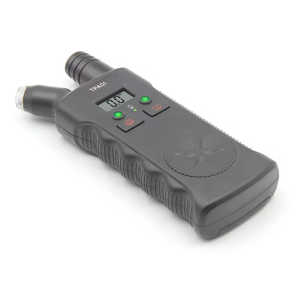 TPA01 TPMS Relearn Tool Digital Tire Pressure Gauge 2 in 1 Auto Tire Pressure Sensor Reset Tool for Vehicle TPMS System