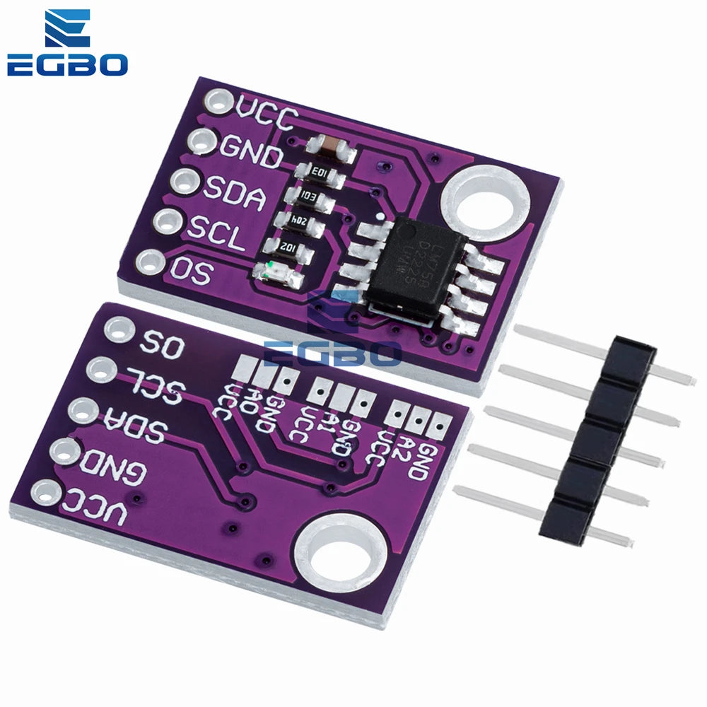 1~5PCS LM75 LM75A/LM75B Temperature Sensor High Speed I2C Interface High Precision Development Board Module For Arduino
