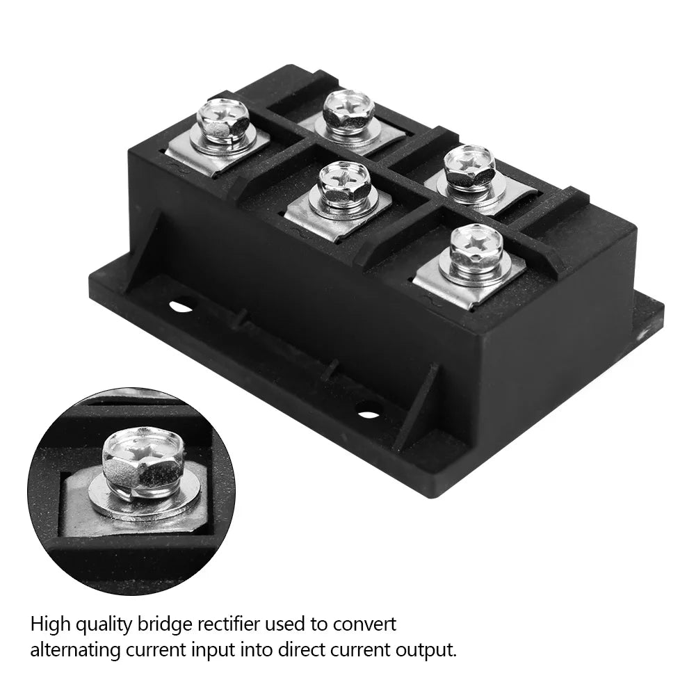 1600V Bridge Rectifier 150A High Power 3 Phase Diode Bridge Rectifier Module 5 Terminals