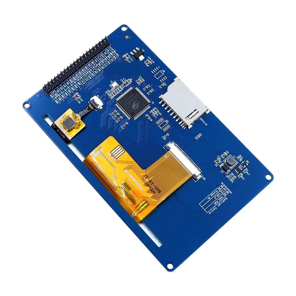 Hot Sale 5inch 800*480 IPS Display 16BIT Parallel Capacitive Touch LCD Module| SSD1963 Driver with Free Shipping