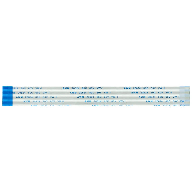 Flexcable For Raspberry Pi Model B+ 2M 1M 50CM 30CM 20CM 15CM 15 Pins Ribbon Flex Cable 1.0mm AWM 20624 80C 60V VW-1 YANXD