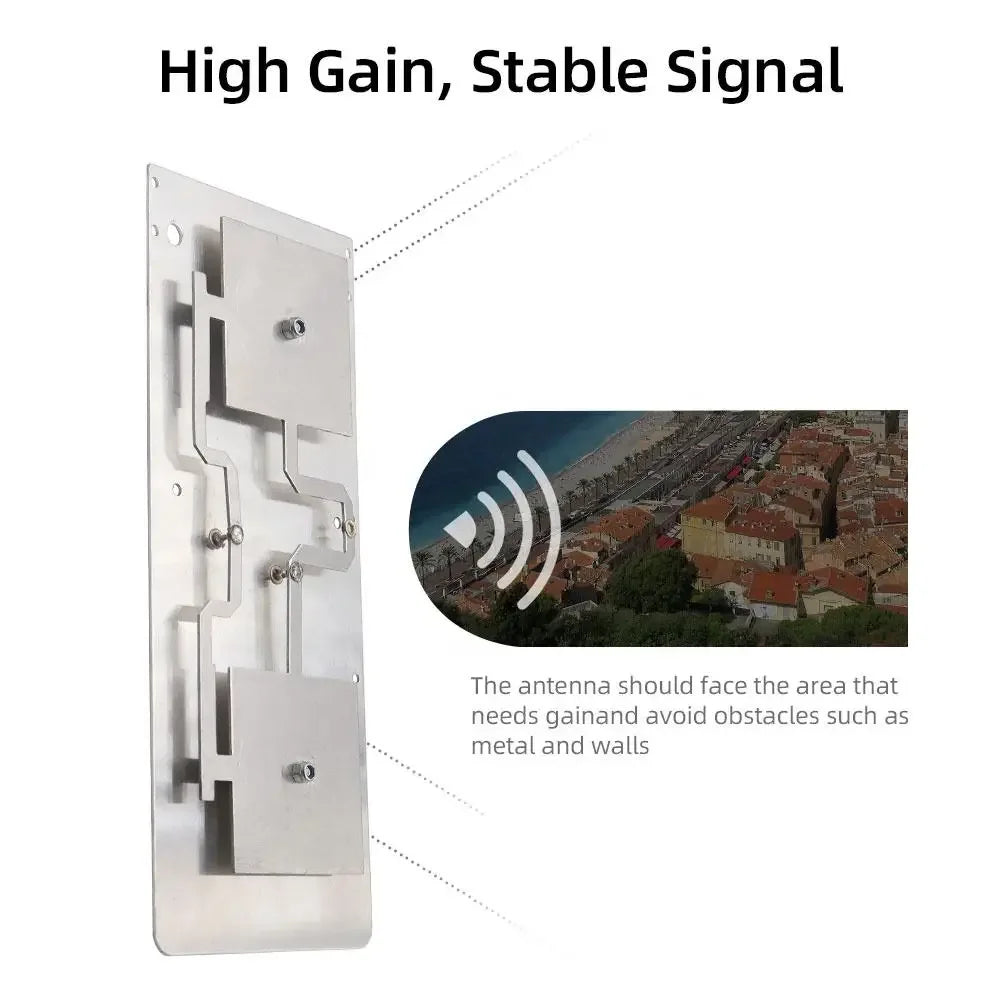 2.4G 5.8G WIFI Dual Band Wireless Router Module AP Bridge Amplifier Antenna High Gain 9-12dBi 2400-2500/5150-5850MHz